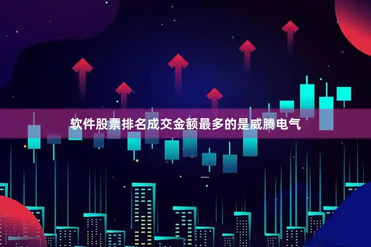 软件股票排名成交金额最多的是威腾电气